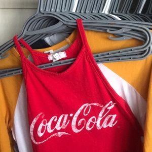 coca cola halter top